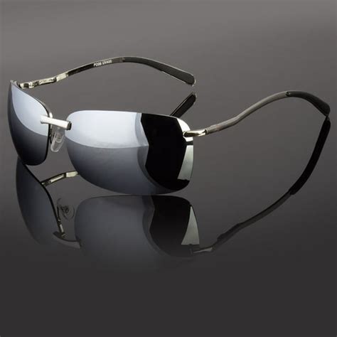 rimless sunglasses mens designer|invisible women's designer rimless glasses.